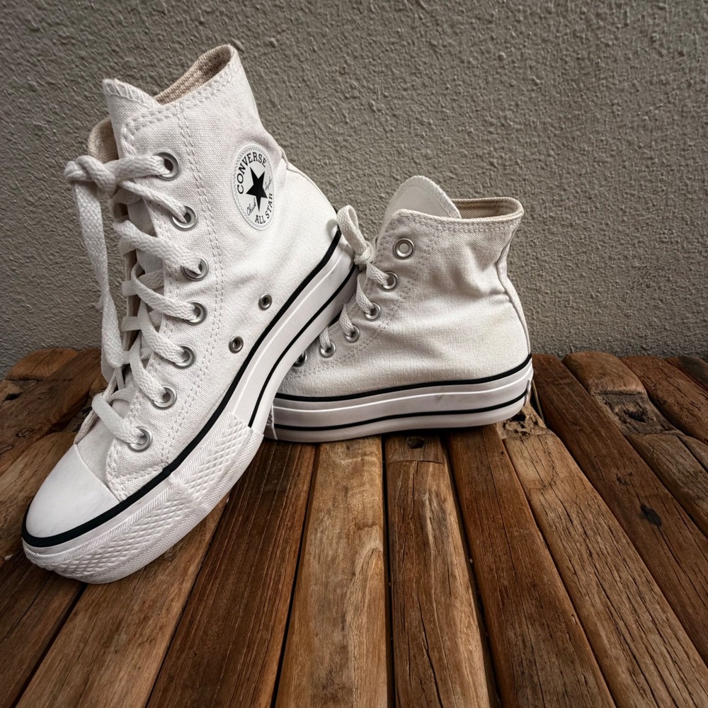 Converse Chuck Taylor All Star Move Platform High Top 5.5 White 560846F